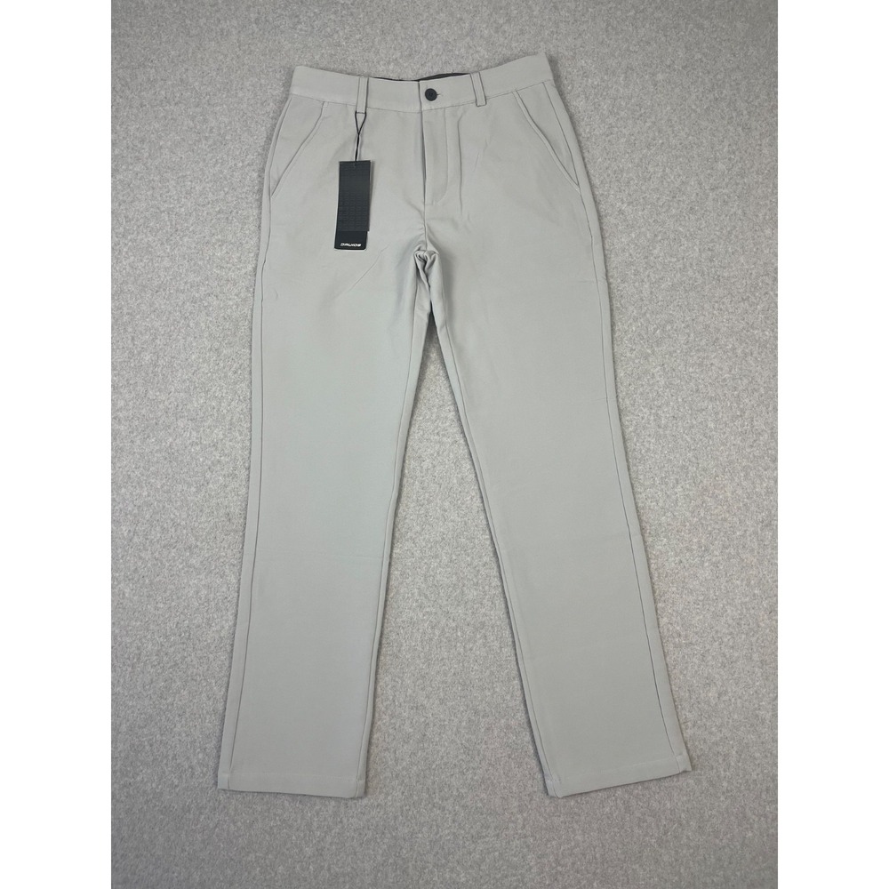 Druids Golf Pants Mens 30x30 Gray Thermal Winter Trousers Performance Fit